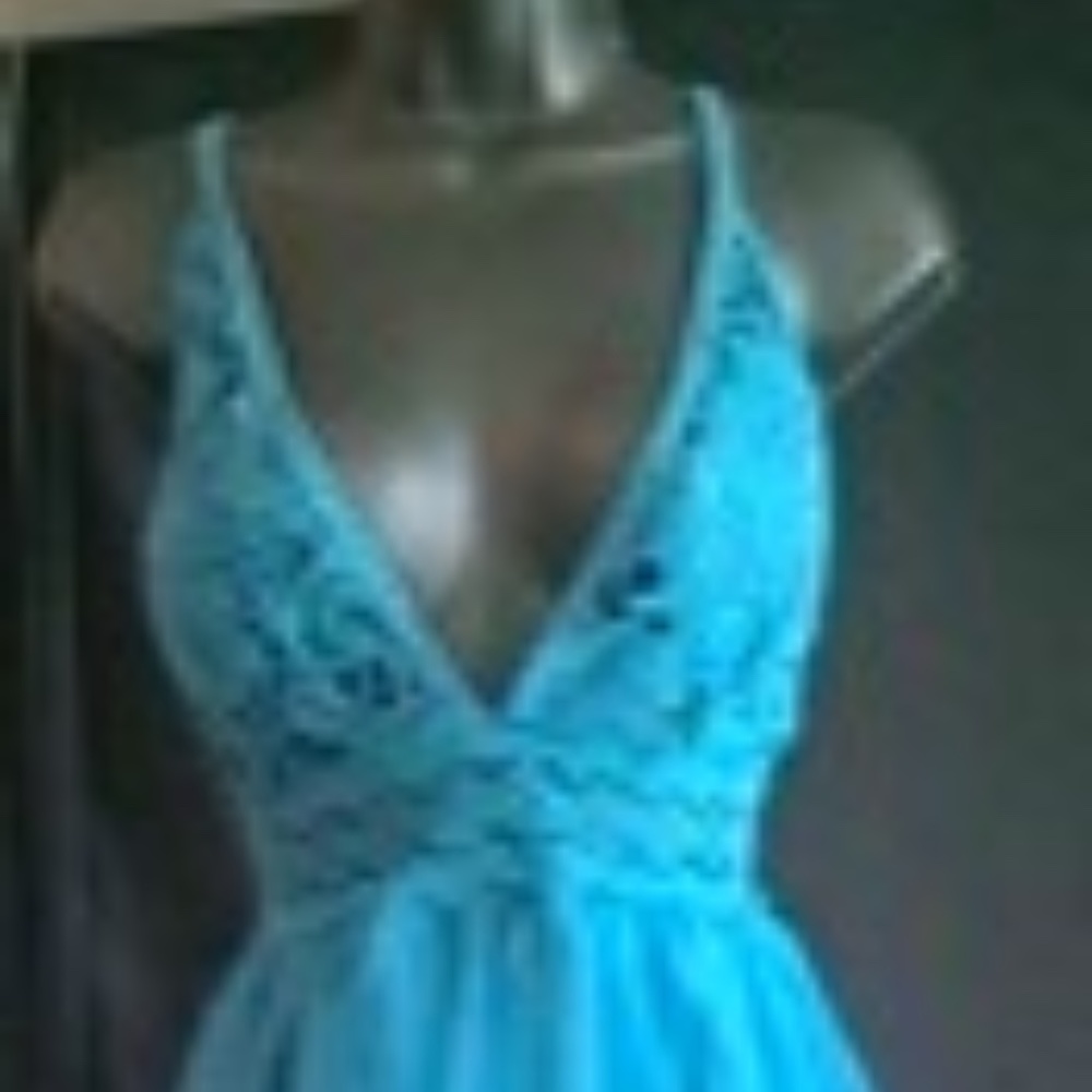 Blue Prom Dress
